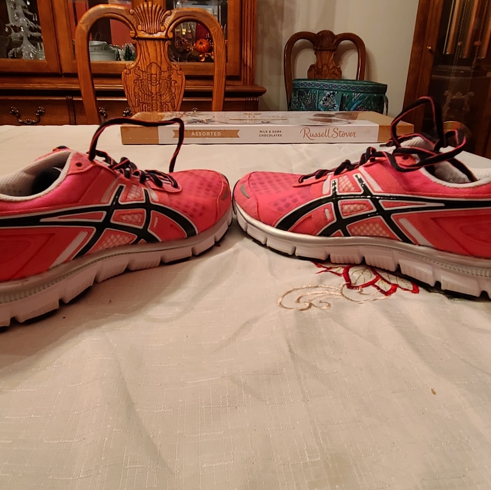 ASICS women's pink sneakers
